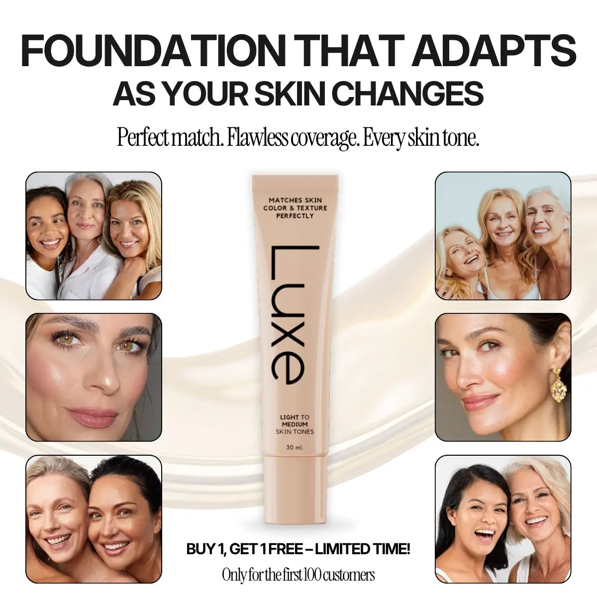 Luxe - Color Changing Foundation