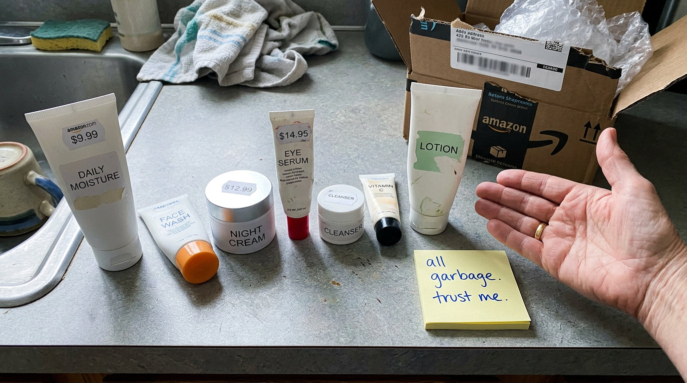 Amazon warning section image — add your image in theme editor